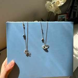 Swarovski Evil Eye Pendant & Hamsa Hand Pendant (SOLD SEPARATELY)